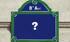 Adobe Stock, plaque de rue parisienne- modifiée