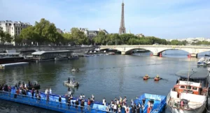 Baignade dans la Seine © AFP