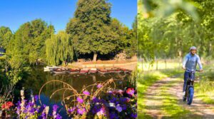 La Venise Verte dans le Marais Poitevin, en barque ou en trottinette électrique © Mélina Hoffmann / Nomad'Trott