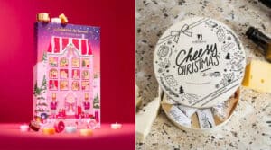 calendriers de l'Avent 2026 Adopt, avec ses bougies parfumées, et Cheesy Christmas de La Box Fromage.