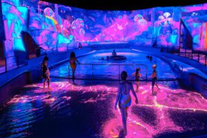 Aquascope Les Abysses de Lumiere © Moment Factory/FUTUROSCOPE