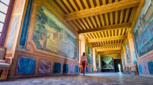 Les fresques du château de Gizeux © ADT Touraine JC Coutant