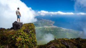 Panorama depuis la Montagne Pelée en Martinique © A.Petton