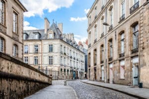 Les vestiges de la Rennes médiéval @AdobeStock