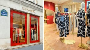 Boutique Elena Mirò rue Saint-Roch et intérieur à Paris
