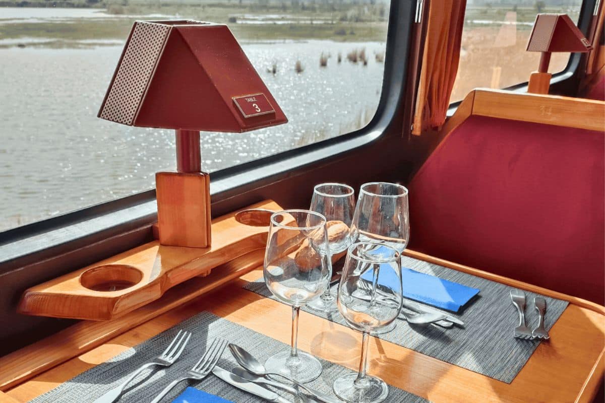 Diner gastronomique train à vapeur de la Baie de Somme - Zigzag