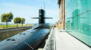 Le sous-marin Le Redoutable à la Cité de la Mer à Cherbourg
