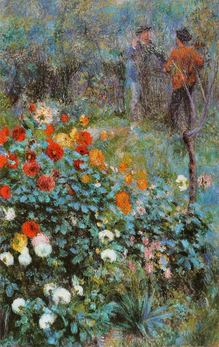 Pierre Auguste Renoir, Le Jardin de la rue Cortot à Montmartre, 1876