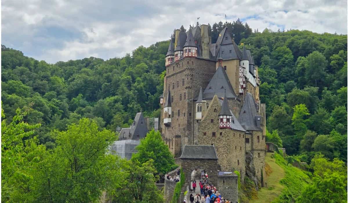 Burg Eltz, Allemagne, vallée du Rhin