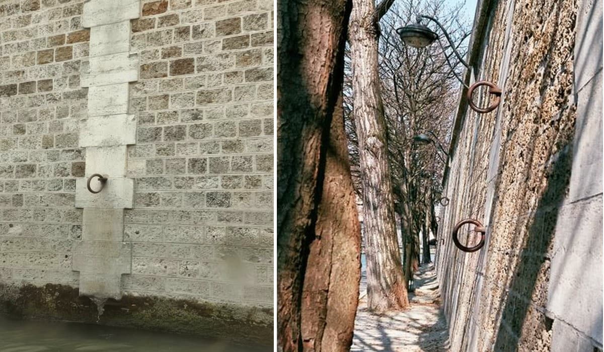 Boucles à amarrage des quais de Seine 