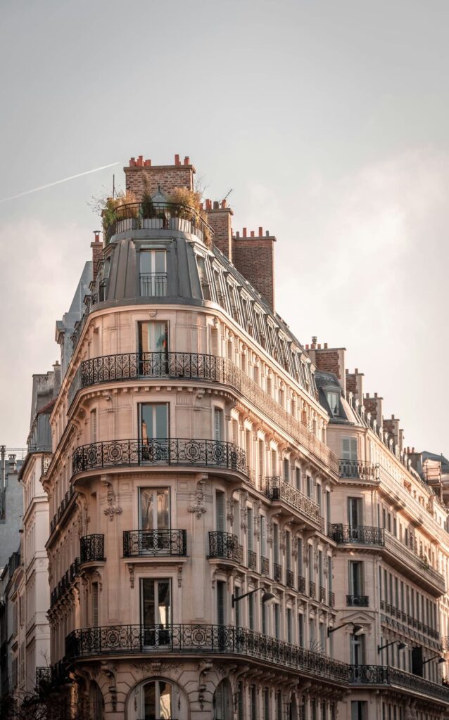 Bâtiment haussmann Paris