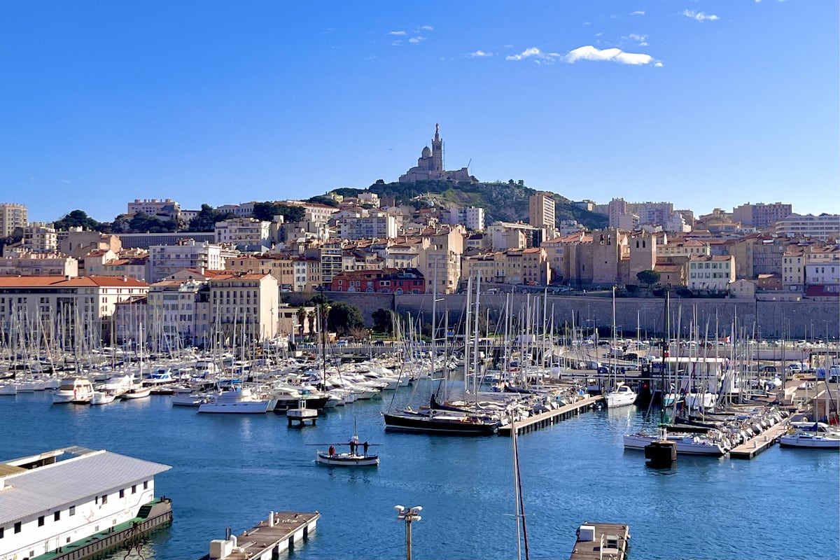 Vieux-Port de Marseille et Notre-Dame de la Garde