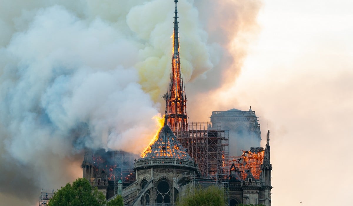 Notre-Dame de Paris, incendie du 15 avril 2019