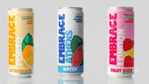 Canettes colorées d’EMBRACE © Instagram officiel EMBRACE