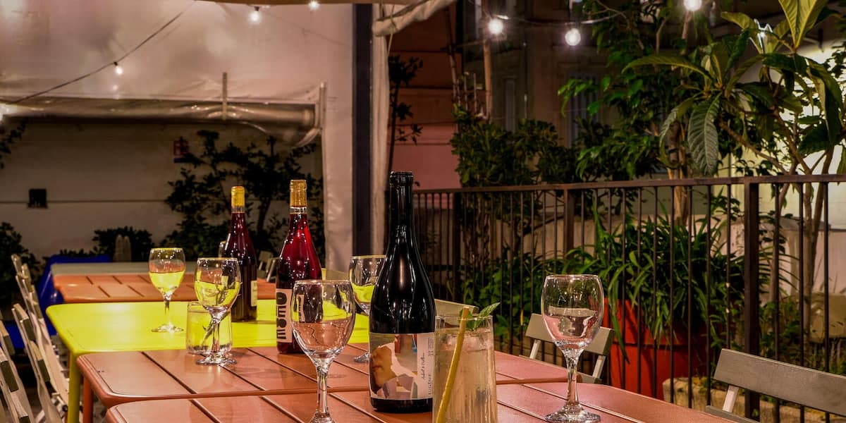 Terrasse du restaurant MOGA