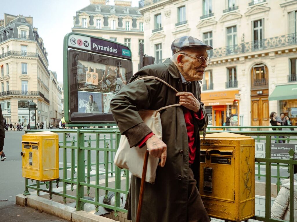Un vieux monsieur @Superchinois