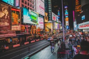 New York la nuit, Etats-Unis