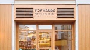 Devanture du restaurant Hando Parisian Handroll © Hando Parisian Handroll