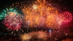 Feu d'artifice du 14 juillet à Lille © Dan R / Ville de Lille - Zigzag