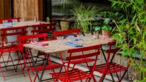 Restaurants avec terrasses à Lille © La Crinière - Zigzag