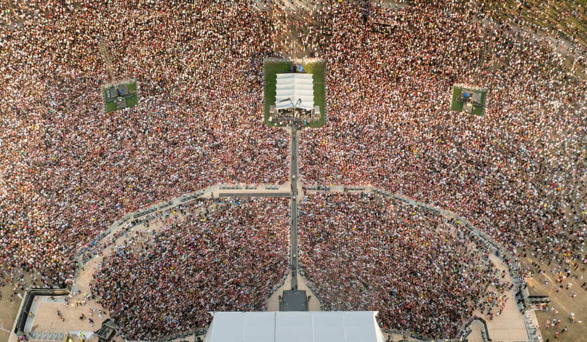 Vue du site des Ardentes à Rocourt