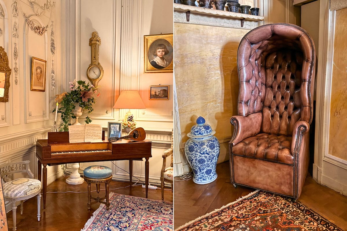 Détails intérieurs du château de Terre-Neuve à Fontenay-le-Comte