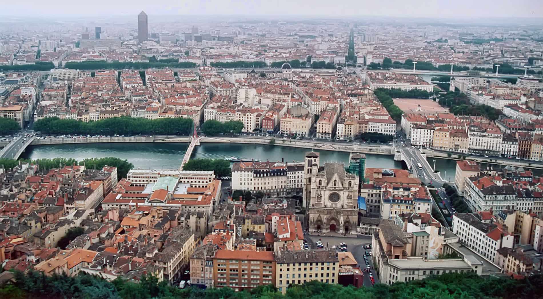 Lyon vue depuis Fourviere