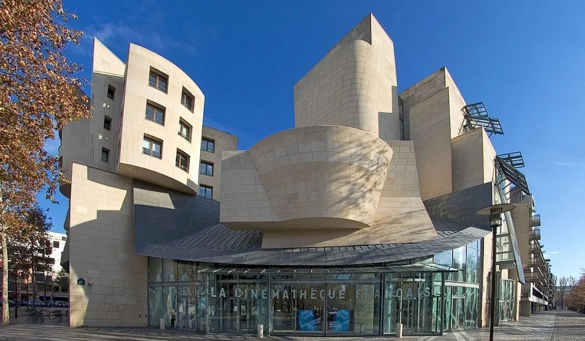 Cinémathèque française, bâtiment par Franck Ghery