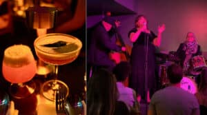 Concert de Leslie Lewis au Melville, restaurant-club de jazz à Paris