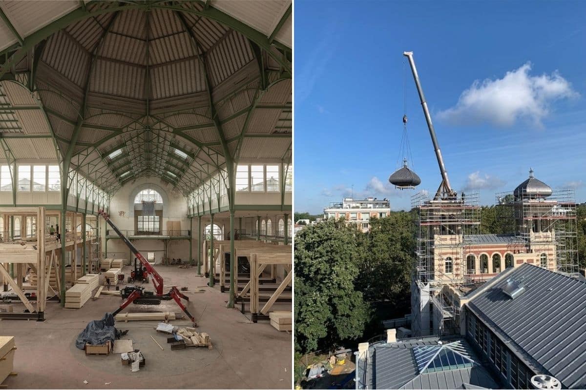 Le Palais Rameau en pleine reconstruction © Atelier 981 - Lille Zigzag