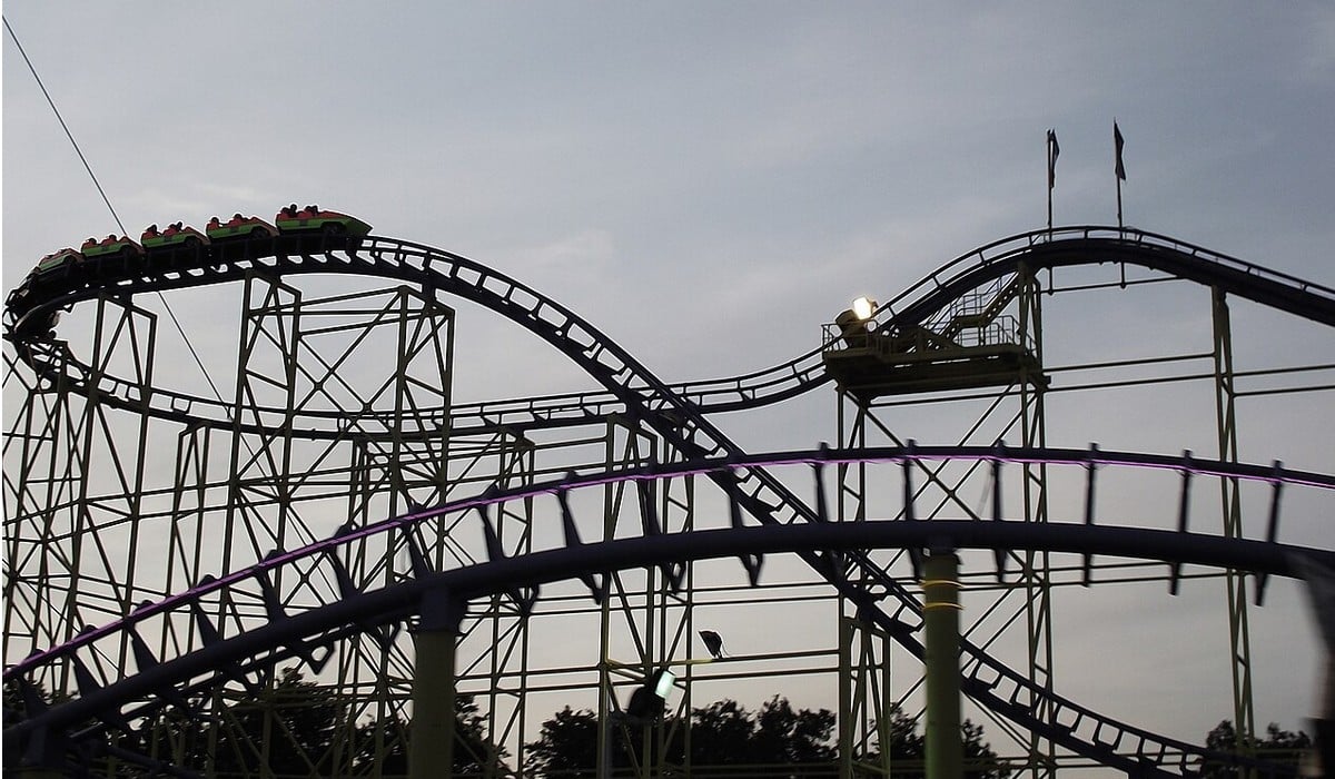 Le Miralooping, encore en activité dans un autre parc