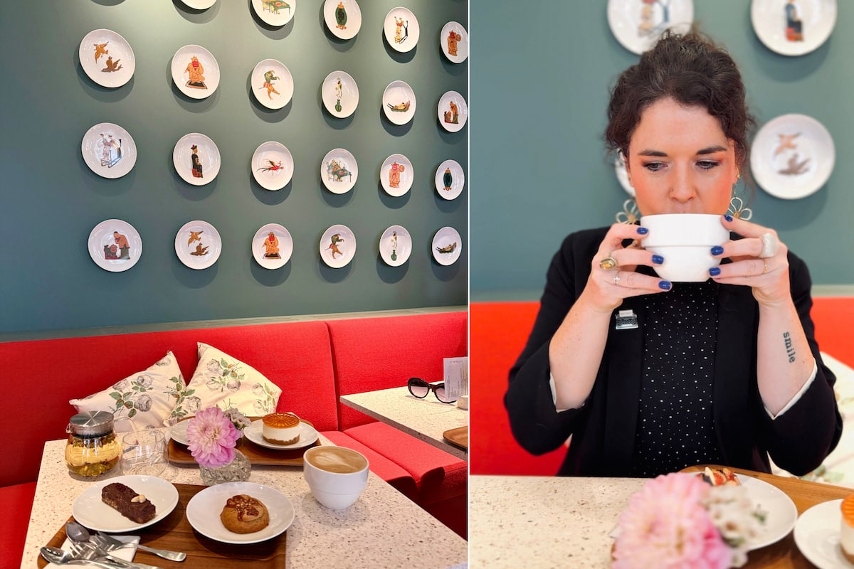 Pause café et pâtisseries chez Papapa, dans la Maison Victor Hugo à Paris