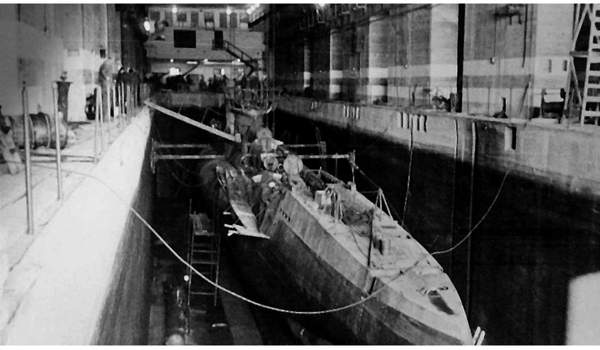 La base sous-marine de Bordeaux dans les années 40
