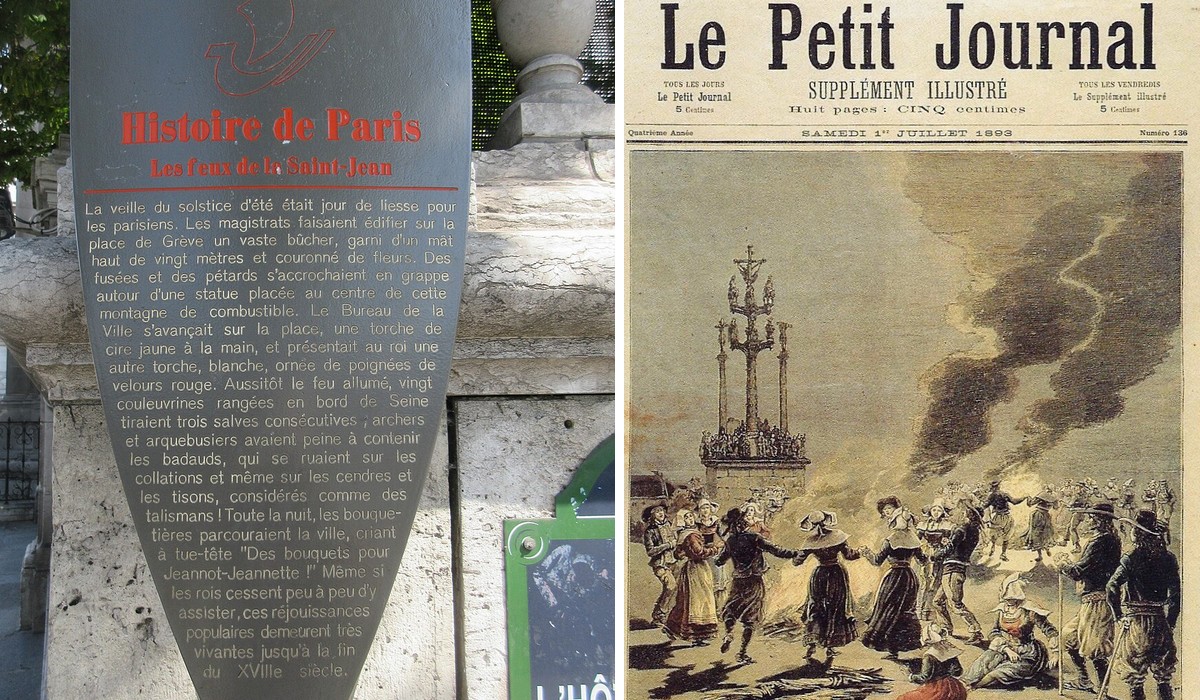 Feu de la Saint-Jean, histoire de Paris