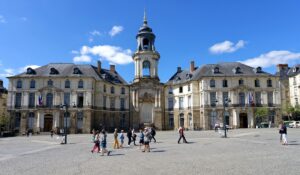 Hôtel de Ville de Rennes, sous le soleil