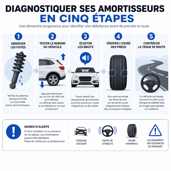 diagnostic amortisseurs