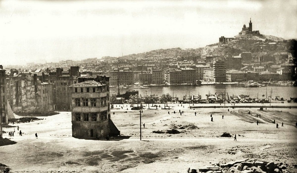 L'hôtel de Cabre, survivant de Marseille dynamitée
