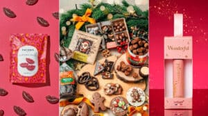 Idées cadeaux Secret Santa 2026 à moins de 20 € : gourmandises Fauchon et Comptoir de Mathilde, et mini-parfum de Noël Adopt
